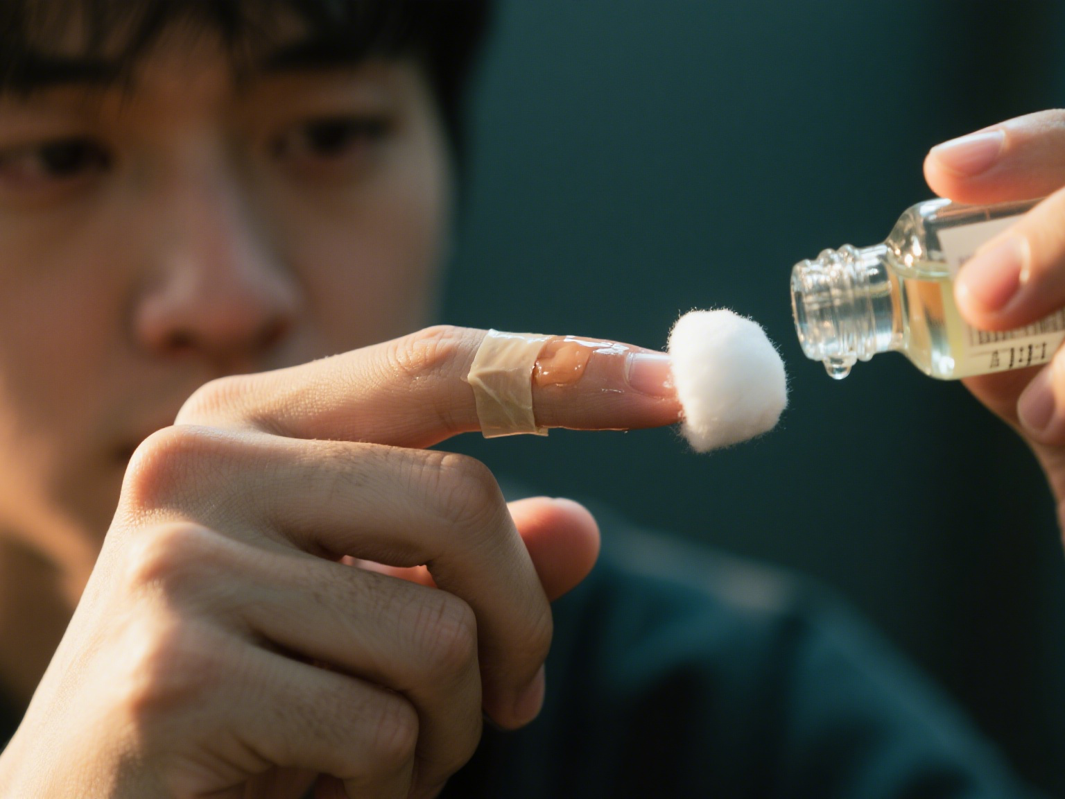 rubbing alcohol bottle