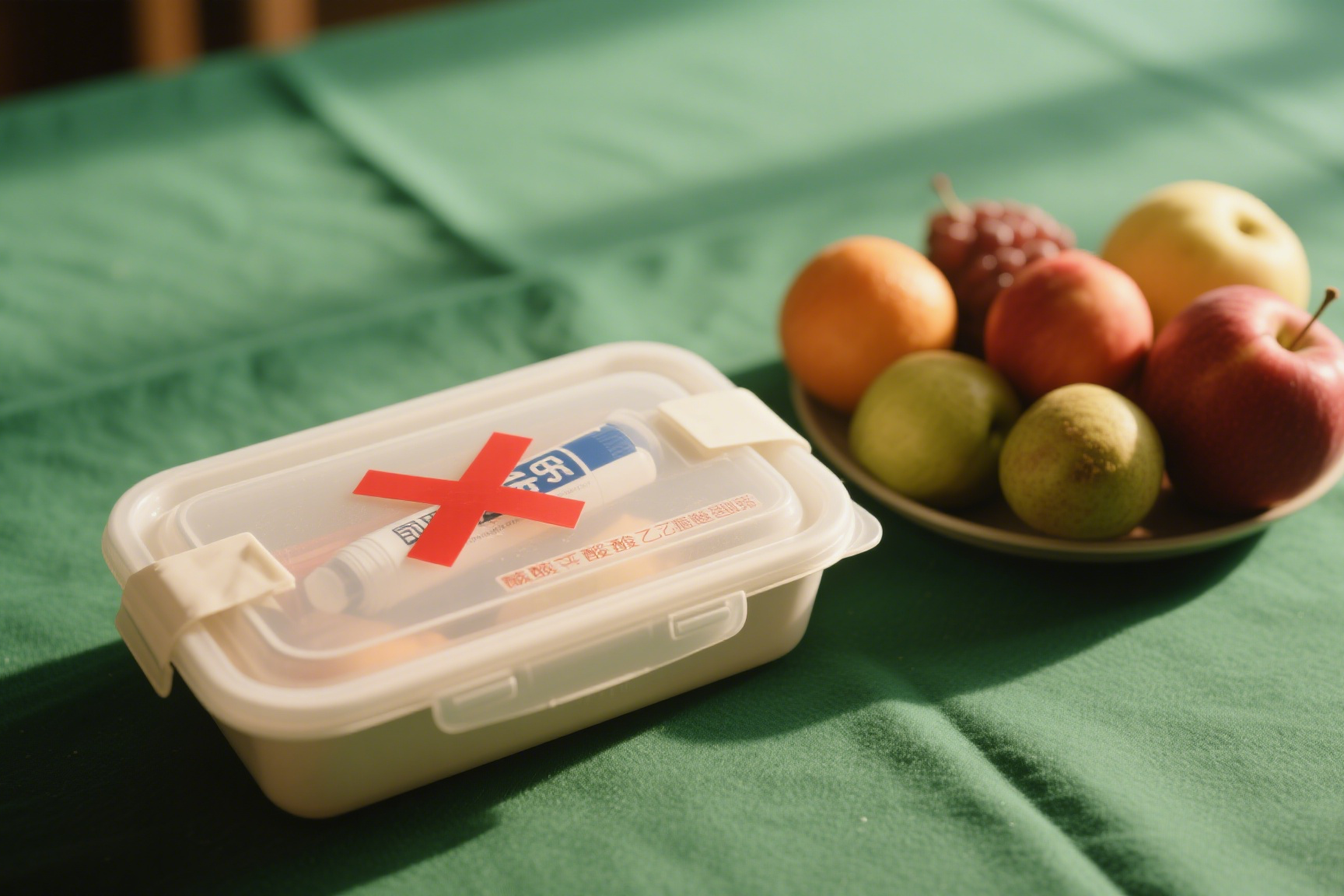 non-food-safe adhesive
